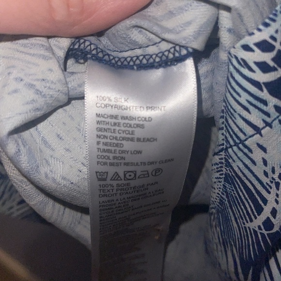 Tommy Bahama Men's 100% Silk Short Sleeve Shirt Tropical Shirt XL. Q - Picture 6 of 6